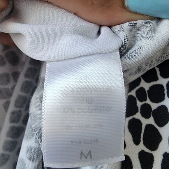 SUSANA MONACO X Revolve Mosaic Print Holly Dress in Black Size Medium - Picture 5 of 9